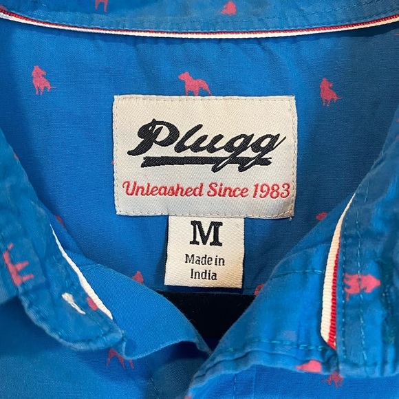 Plugg Men’s Button Up - Picture 2 of 3